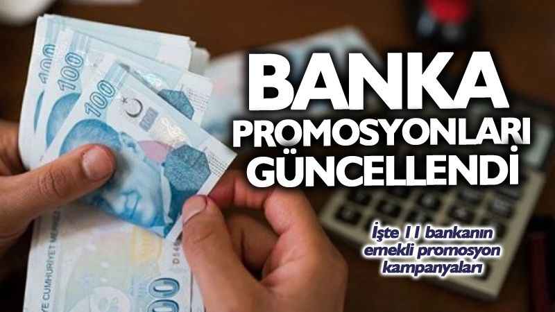 Emekli maaşlarına yapılan zam oranlarının belli olmasının ardından bankalar da müşterilerini kaybetmemek için harekete geçti. 8 banka ağustos ayında emeklilere ödedikleri promosyon rakamlarını güncellendi. İşte en yüksek ücreti almak için gereken şartlar ve ödenen rakamlar...