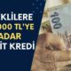 Emekliler dikkat! O bankalardan 300 bin TL nakit kredi fırsatı