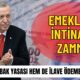 Emeklilere Müjde! İntibak Zammı Ve 4.800 TL İlave Ödeme Açıklandı