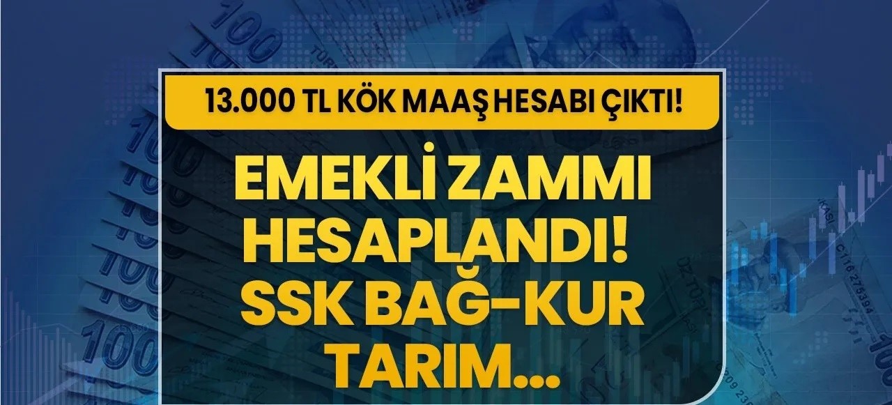 SSK, Bağ-Kur ve Emekli Sandığı emeklilerinin maaşları yıl sonu enflasyon tahminlerine göre yeniden hesaplandı. Merkez Bankası tarafından açıklanan enflasyon tahminlerine göre maaş artışları da şekillenmiş oldu.