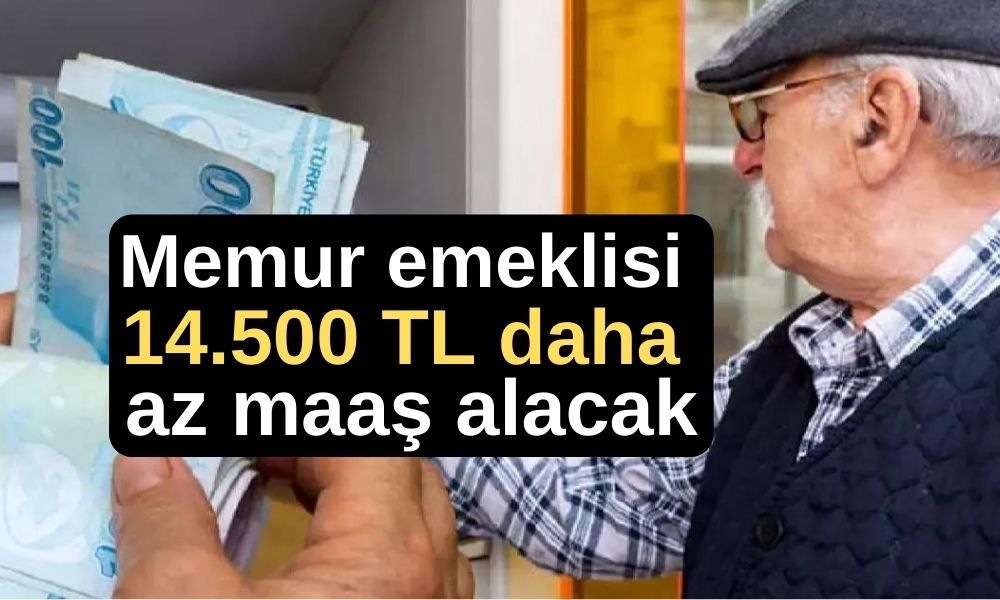 Memur emeklilerine 14.500 TL'lik büyük kazık!