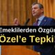 Emeklilerden Özgür Özel’e Tepki! #AsgariYasamistemiyoruz