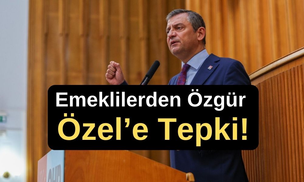 Emeklilerden Özgür Özel’e Tepki! #AsgariYasamistemiyoruz