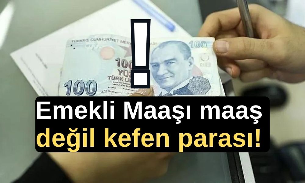 Emekli maaşıyla yaşama şansı yok