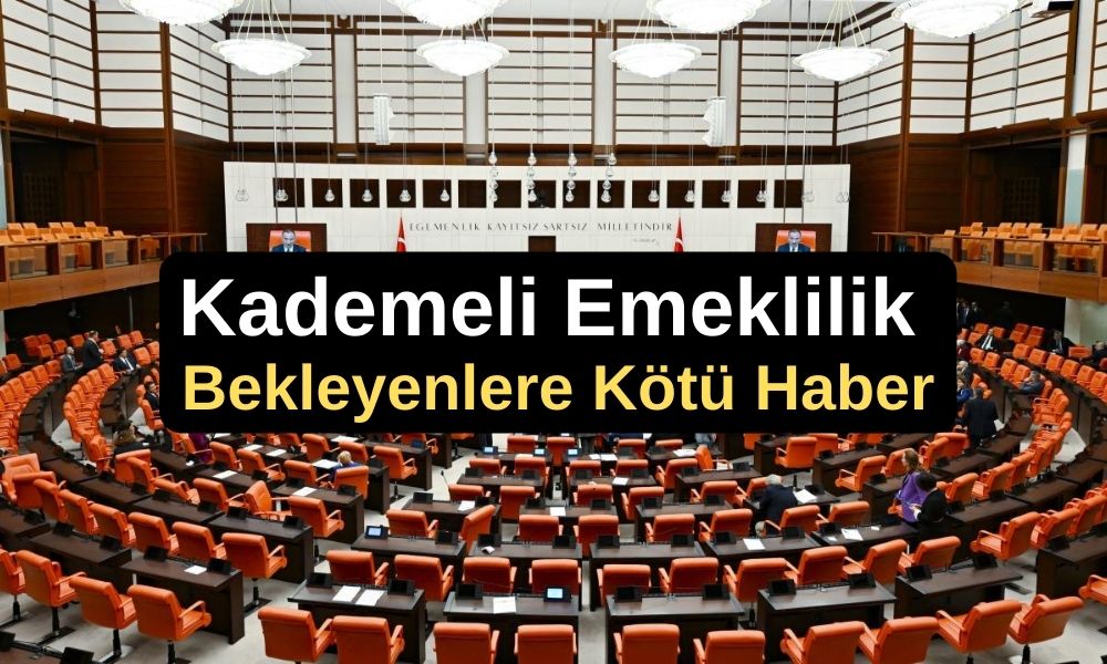 Kademeli Emeklilik Bekleyenlere Kötü Haber