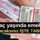 1990 1995 2002 2012 2018 girişle işe başlangıç gününe göre erken emeklilik yaş grafiği çıktı