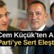 “Korkaklık, siniklik, eziklik ve aşağılık komplesini aşamıyorlar. Hâlâ ‘beni sevsinler’ hastalığı devam ediyor” ifadelerini kullanan Cem Küçük, gazeteci Fatih Altaylı ile Cüneyt Özdemir’in AK Parti'ye yönelik eleştirilerine dikkati çekerek “size az bile yapıyor!” diye çıkıştı.