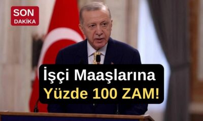 İşçi Maaşlarına Yüzde 100 ZAM!