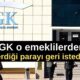 SGK'dan Şok Emekli Maaş Kesintisi! 2 Yıllık Maaşı Faiziyle Geri İstedi...