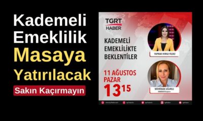 Konuya ilişkin detayları #TGRTHaber Ekonomi Editörü Yaprak Hırka Yıldız soracak, #EMADDER Başkanı Mihriban Uğurlu cevaplayacak.