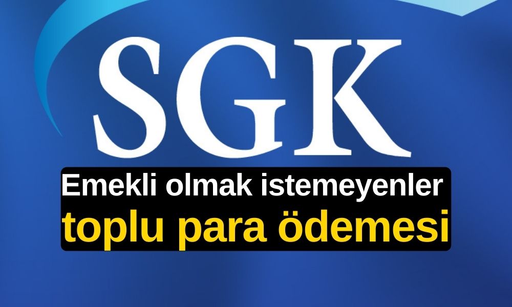 SGK'dan YENİ müjde! Bu listede adı soyadı yazanlara toplu para iadesi! Hemen paranızı alın