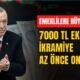 Emekli İkramiyesi, 2025 Zamları, 7000 TL İkramiye, Bayram İkramiyesi, Ramazan Bayramı İkramiyesi, Kurban Bayramı İkramiyesi, Emekli Maaşı, Cumhurbaşkanı Recep Tayyip Erdoğan, 2024 İkramiye Artışı, Maddi Destek,