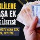 Emekliye maaşa ek ödeme listesi şekillendi! Taban aylıkla değişti: 12.500 TL üstü alan SSK, Bağ-Kur, EYT'liye...