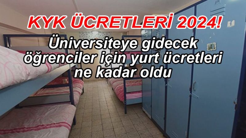 Gençlik ve Spor Bakanlığı Kredi ve Yurtlar Kurumu yurtları için başvuru süreci bekleniyor! YKS tercih sonuçları ardından üniversiteye yerleşen öğrenciler için KYK yurt başvuru süreci ve ücretleri merak ediliyor. İşte detaylar...