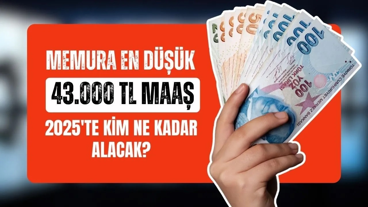 Memura en az 43 bin TL: Ocak ayında maaşlar ne kadar artacak? Tahminler neler?