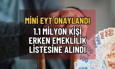 Mini EYT ile 1 Milyon Kişiye 5 Yıl Erken Emeklilik Onaylandı