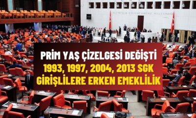 SSK yaş gün tablosu için revize! 1993 1997 2004 2013 arası primle hesap cetveli