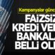 Sıfır faizli kredi kampanyaları yenilendi! 50 bin TL anında hesaplarda! İşte faizsiz kredi veren bankalar...