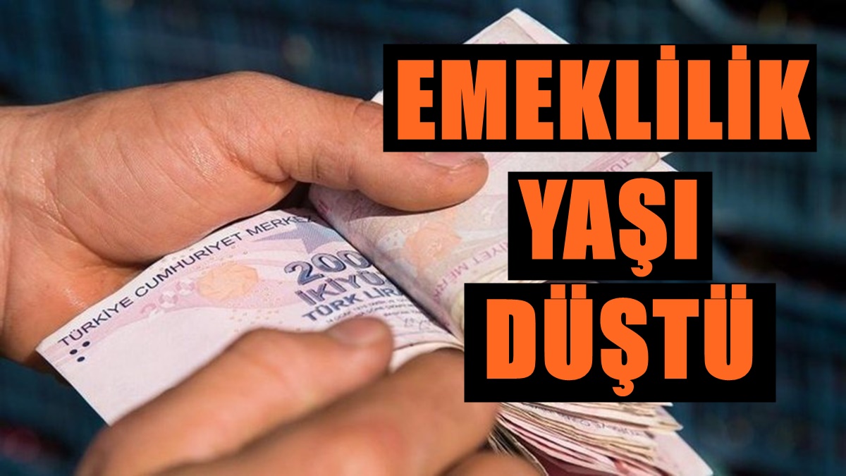 Son Dakika Ağustos'ta Emeklilik Yaşı 10 Yıl Erkene Çekildi