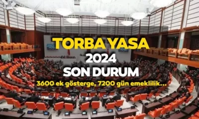 TORBA YASA GELİŞMELERİ 2024: 3600 ek gösterge, BAĞ-KUR 7200... Torba Yasa ne zaman çıkacak, maddeleri neler?