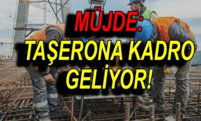 Taşerona kadroda büyük müjde: 90 bin işçiyi havalara uçuracak haber! Torba yasa Meclis’ten geçti mi, son durum ne?