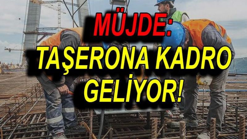 Taşerona kadroda büyük müjde: 90 bin işçiyi havalara uçuracak haber! Torba yasa Meclis’ten geçti mi, son durum ne?