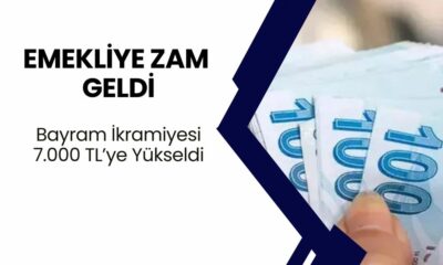 Sonunda Zam Yapıldı: Emekliye Yeni Bayram İkramiyesi 7000 TL Olacak