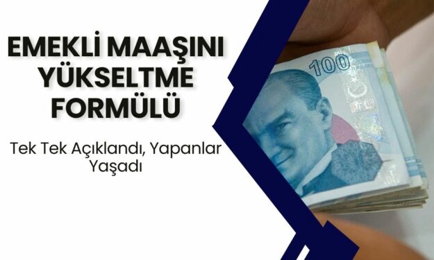 Tek Tek Açıklandı, Yapanlar Yaşadı! Yüksek Emekli Maaşı Almanın Formülü!