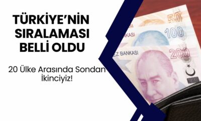 TL'nin Değerinde Büyük Kayıp! 20 Ülke Arasında Diplerde Sürünüyoruz!