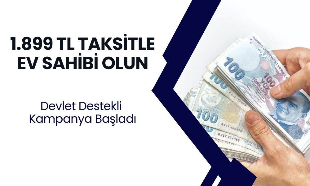 1.899 TL Taksitle Prefabrik Ev Sahibi Olun! Devlet Destekli Kampanya Başladı!