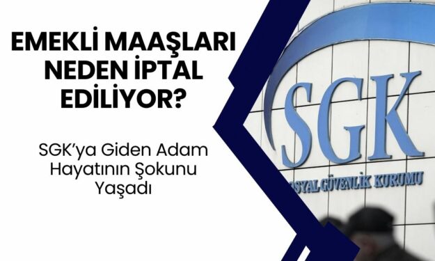 Emekli Maaşım Neden İptal Edildi Deyip SGK Binasına Koştu! Duyduklarına İnanamadı