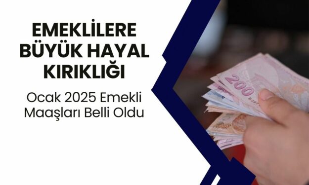 En Düşük SSK Bağkur Emekli Sandığı Ocak 2025 Zammı Belli Oldu! Emekliler Yeni Bir Hayal Kırıklığına Uğrayacak