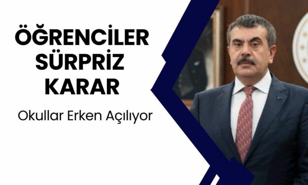 MEB’den Öğrenciler Sürpriz Karar! Okullar Erken Açılıyor! Yaz Tatili Kısalıyor