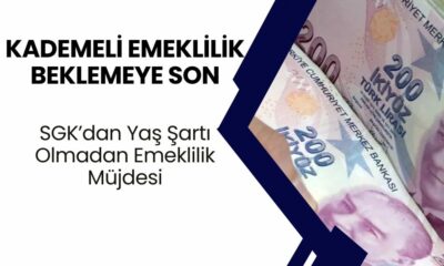 Kademeli Emeklilik Beklemeye Son! SGK’dan Yaş Şartı Olmadan Emeklilik Piyangosu!