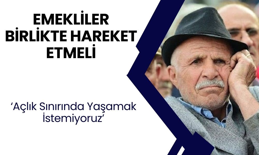 Emekliler AÇLIK SINIRININ Altında Yaşamak İstemiyoruz Diye Bağırıyor