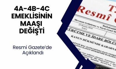 Resmi Gazete’de Açıklandı! Emeklinin Gözü Aydun! En Düşük Emekli Maaşı Arttı