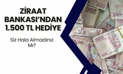 Ziraat Bankası'ndan 1.500 TL Hediye Para! Siz Hala Almadınız Mı?