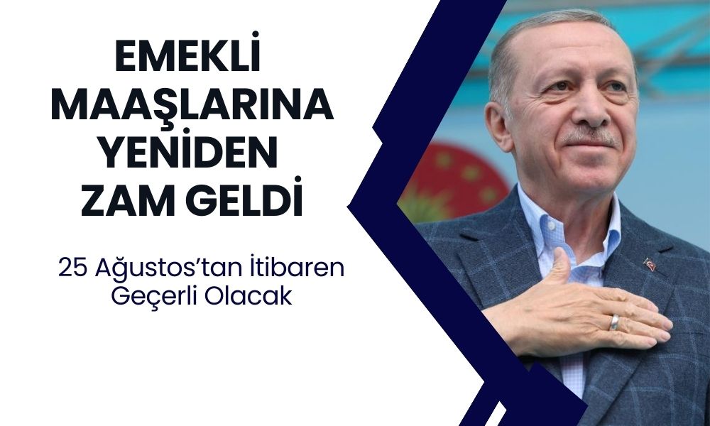 Emekli Maaşları Yeniden Değişti! 25 Ağustos'tan İtibaren Geçerli Olacak!