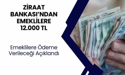 Ziraat Bankası'ndan Emekliye Dev Kıyak! Bu Ay İçinde Başvuranlara Karşılıksız 12.000 TL Ödeme