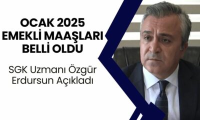 Özgür Erdursun Emeklinin 2025 Ocak'taki Maaş Zammını Şimdiden Açıkladı