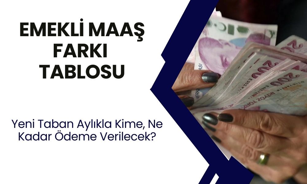 3.7 MİLYON EMEKLİYE FARK! En düşük maaş 12.500 TL: Karar Resmi Gazete'de! Yeni taban aylıkla kime, ne kadar ödeme verilecek?