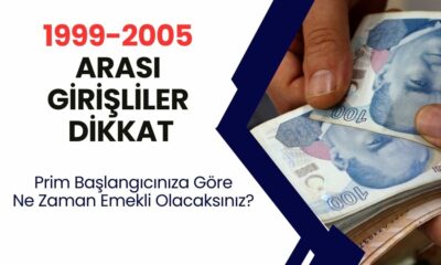 1999-2005 Arası Girişliler Dikkat! SGK Prim Başlangıç Tarihinize Göre Altın Değerinde Emeklilik Tablonuz!