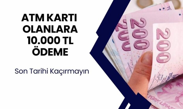 ATM Kartı Olanlar, Başvuru Yapacak Olan Kişiler Için 80.000 TL Verilecek! O Bankadan Açıkladı