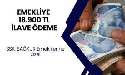 Emekliye müjdeler geldi! SSK ve Bağkur emeklisine 18900 TL ödeme yapılacak! Son dakika haber geldi!