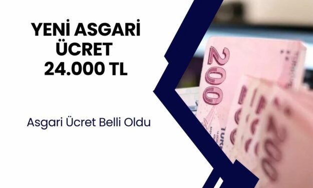 Asgari Ücrete Rekor Zam! 24 Bin TL Olacak!