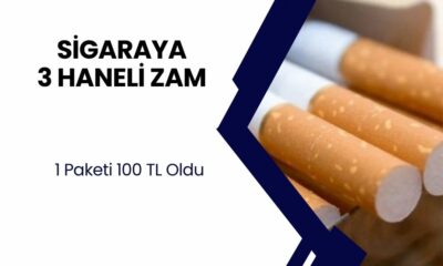 Sigaraya okkalı zam yapıldı fiyatlar 3 haneyi gördü! Bugünden itibaren 100 TL oluyor