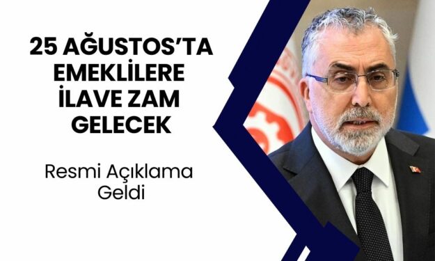 Emekli Maaşları Değişti: 25 Ağustos’tan İtibaren Geçerli Olacak Yeni Emekli Maaşları