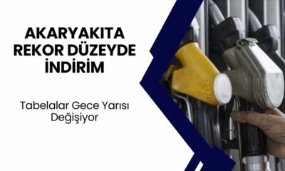 Akaryakıtta Tabelalar Değişti! Benzine Rekor İndirim...