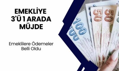 Emeklilere Ağustos Ayında 3'ü 1 Arada Ödeme Yatacak! Müjdeli Haber Geldi