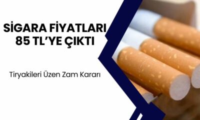 Tiryakilere Sigara Zammı Açıklandı! Fiyatı 85 TL'ye Yükseldi